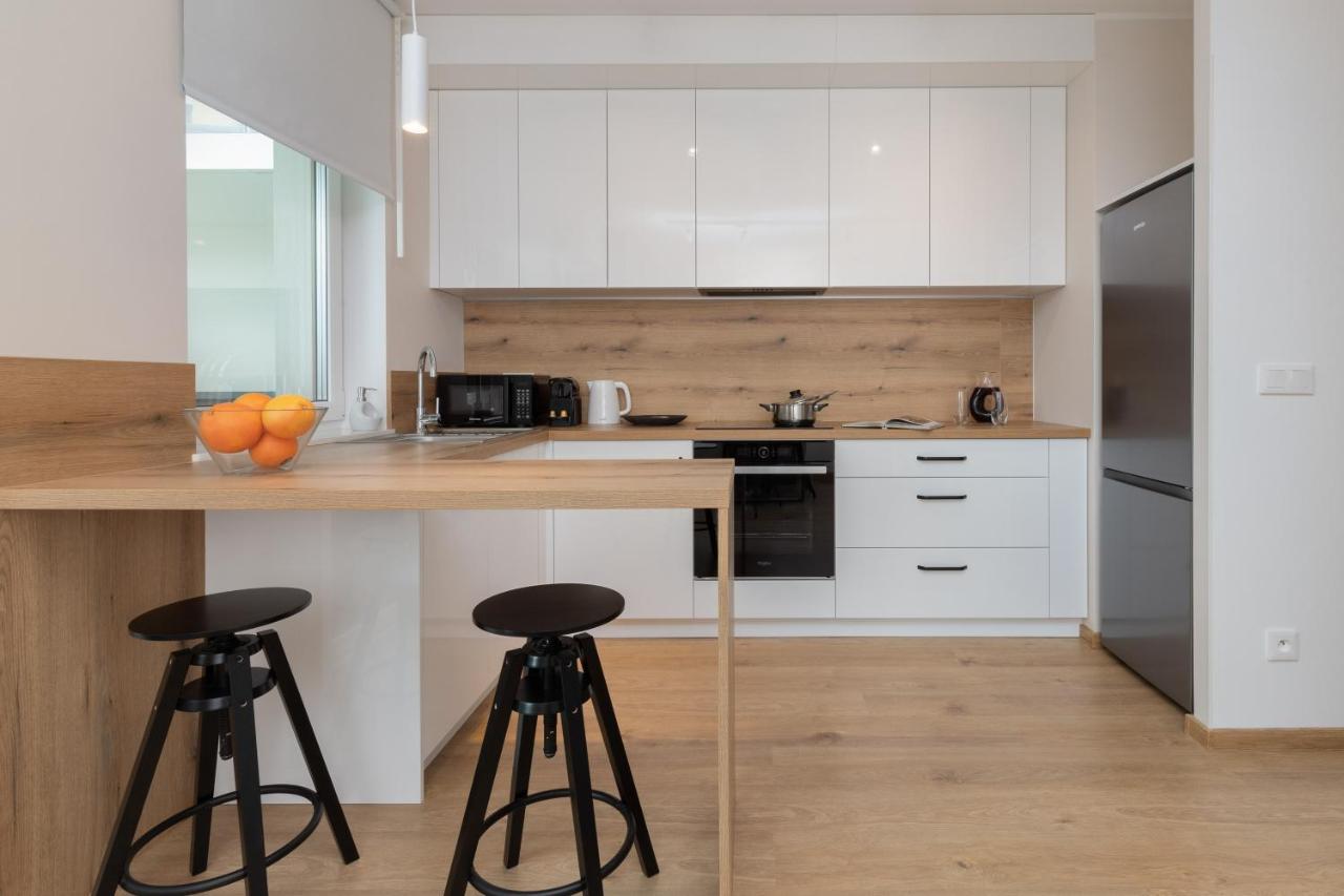 Bright & Stylish Apartment With Balcony 1,5 Km To Gdansk Main City By Noclegi Renters ภายนอก รูปภาพ